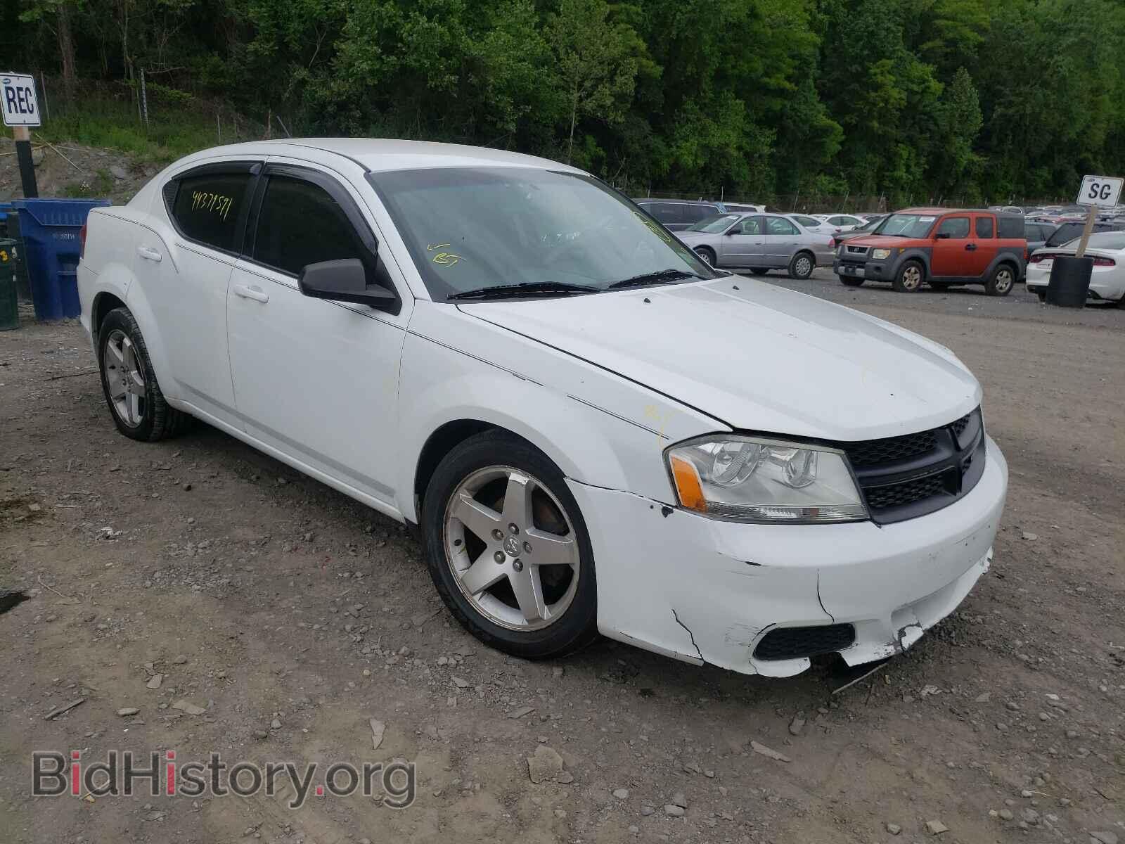 Фотография 1C3CDZAG9DN752973 - DODGE AVENGER 2013