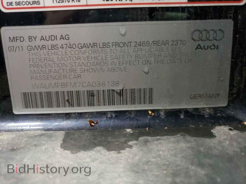 2012 Audi A3 (VIN WAUMFBFM7CA036138) — photo 10 of 10