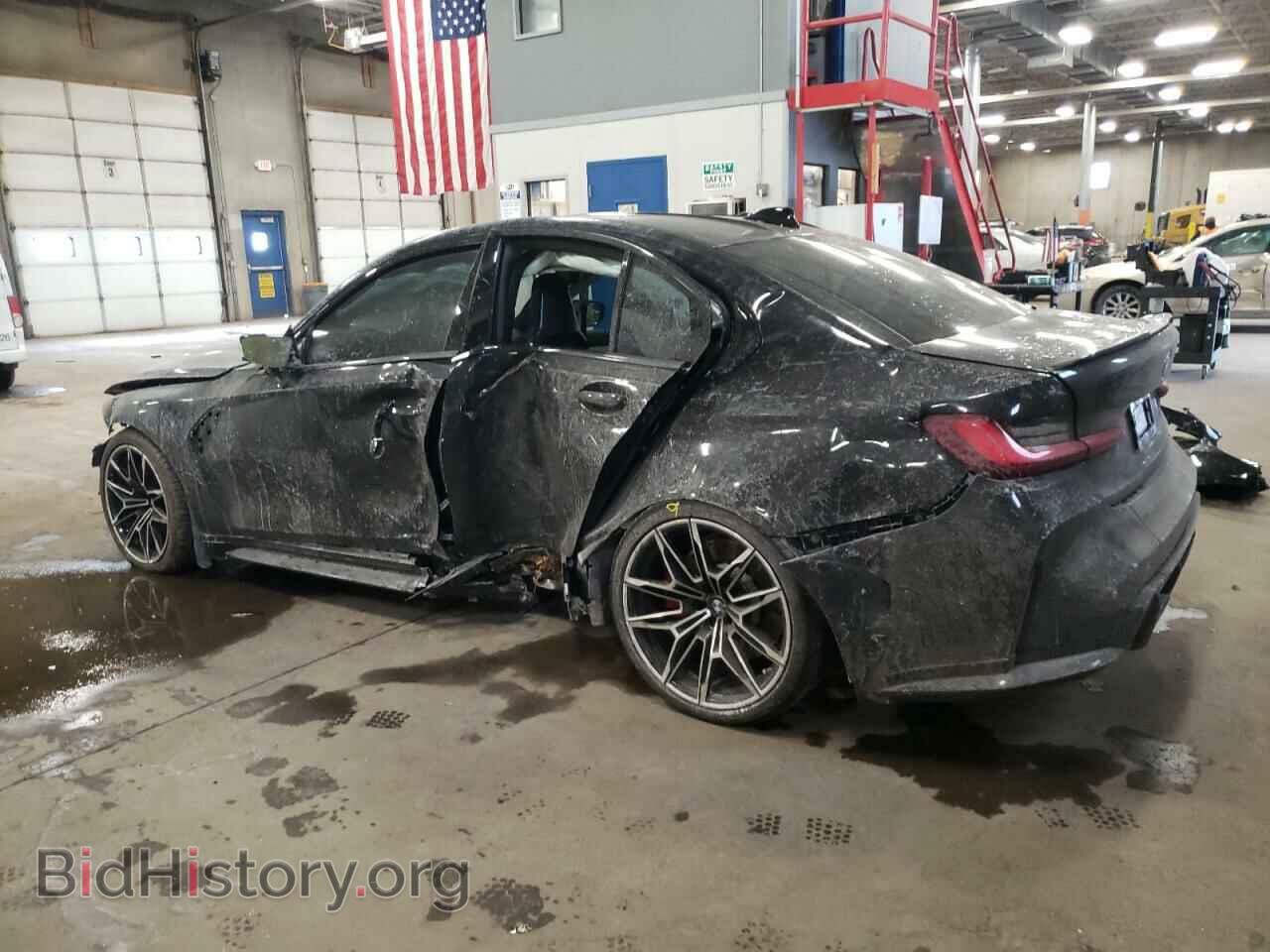 2022 BMW M3 - VIN: WBS53AY00NFM52065 - Фото 2