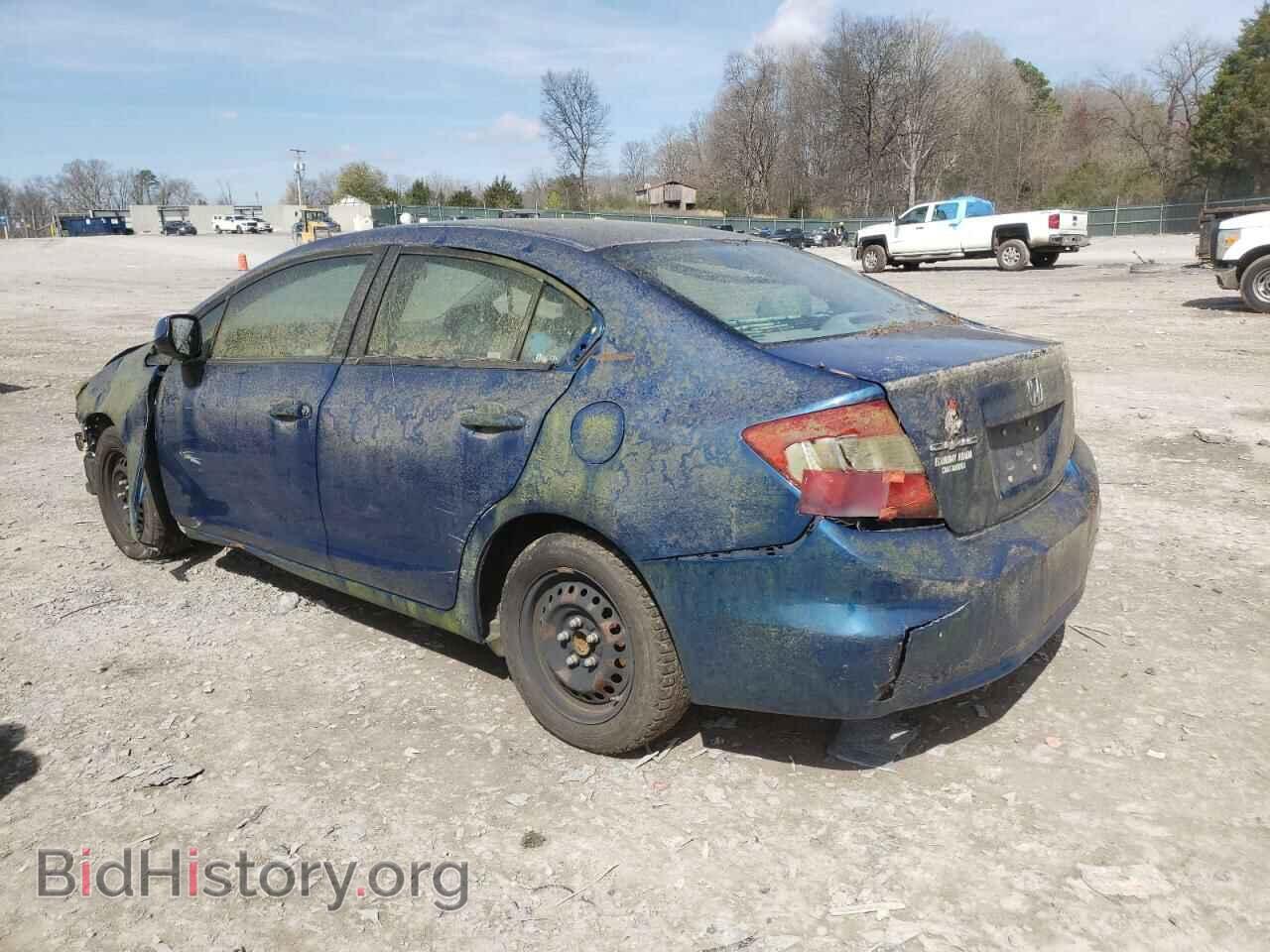 2012 HONDA CIVIC - VIN: 19XFB2F59CE068375 - Фото 2