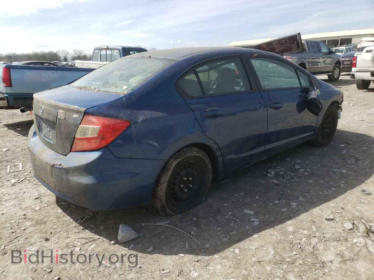 2012 HONDA CIVIC - VIN: 19XFB2F59CE068375 - Фото 3