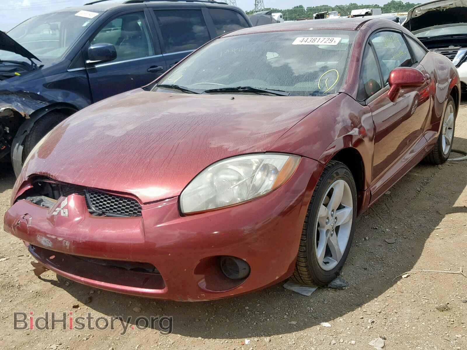 2007 MITSUBISHI ECLIPSE - VIN: 4A3AK24F07E036712 - Фото 2