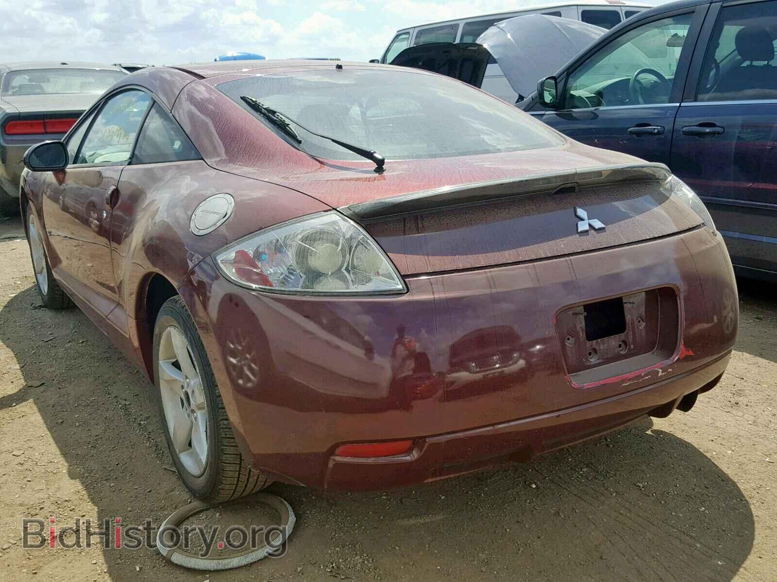 2007 MITSUBISHI ECLIPSE - VIN: 4A3AK24F07E036712 - Фото 3