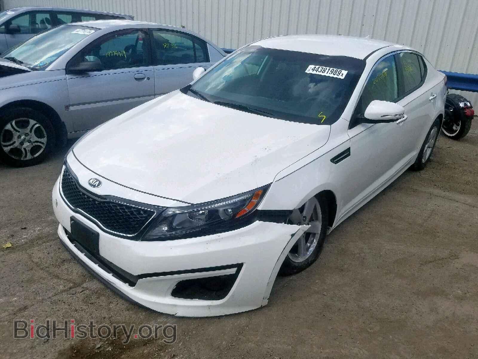 2015 KIA OPTIMA LX - VIN: KNAGM4A75F5649601 - Фото 2