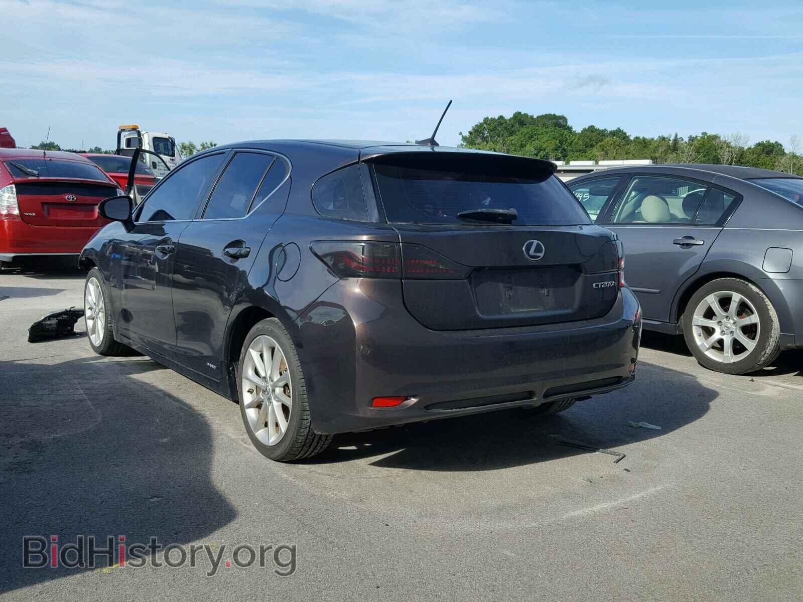 2011 LEXUS CT 200 - VIN: JTHKD5BH8B2003926 - Фото 3