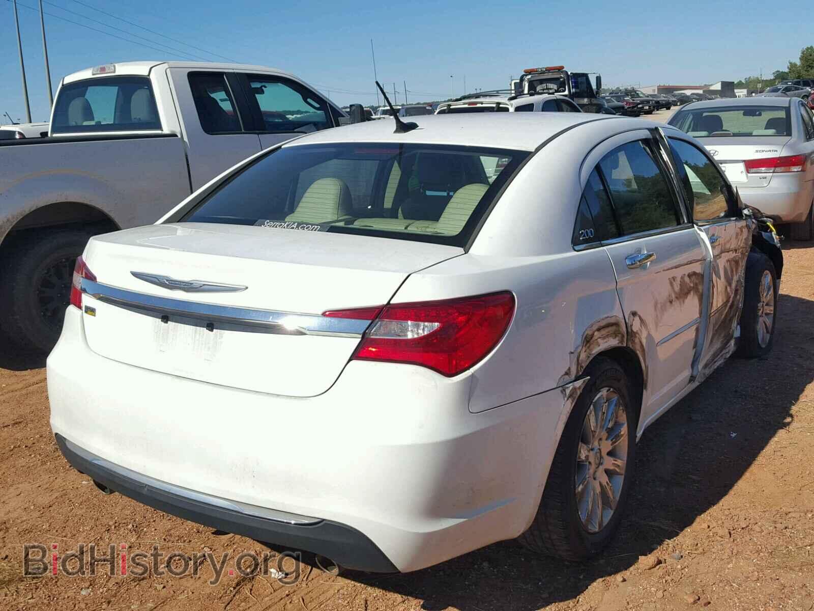 2013 CHRYSLER 200 - VIN: 1C3CCBCG0DN559196 - Фото 4