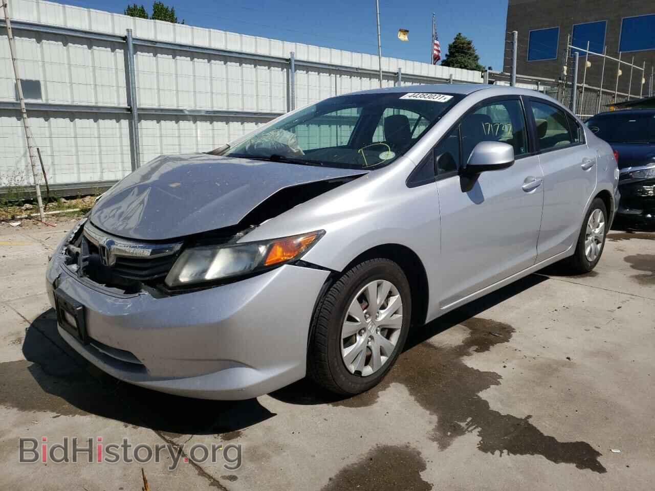 2012 HONDA CIVIC - VIN: 2HGFB2F52CH300434 - Фото 2