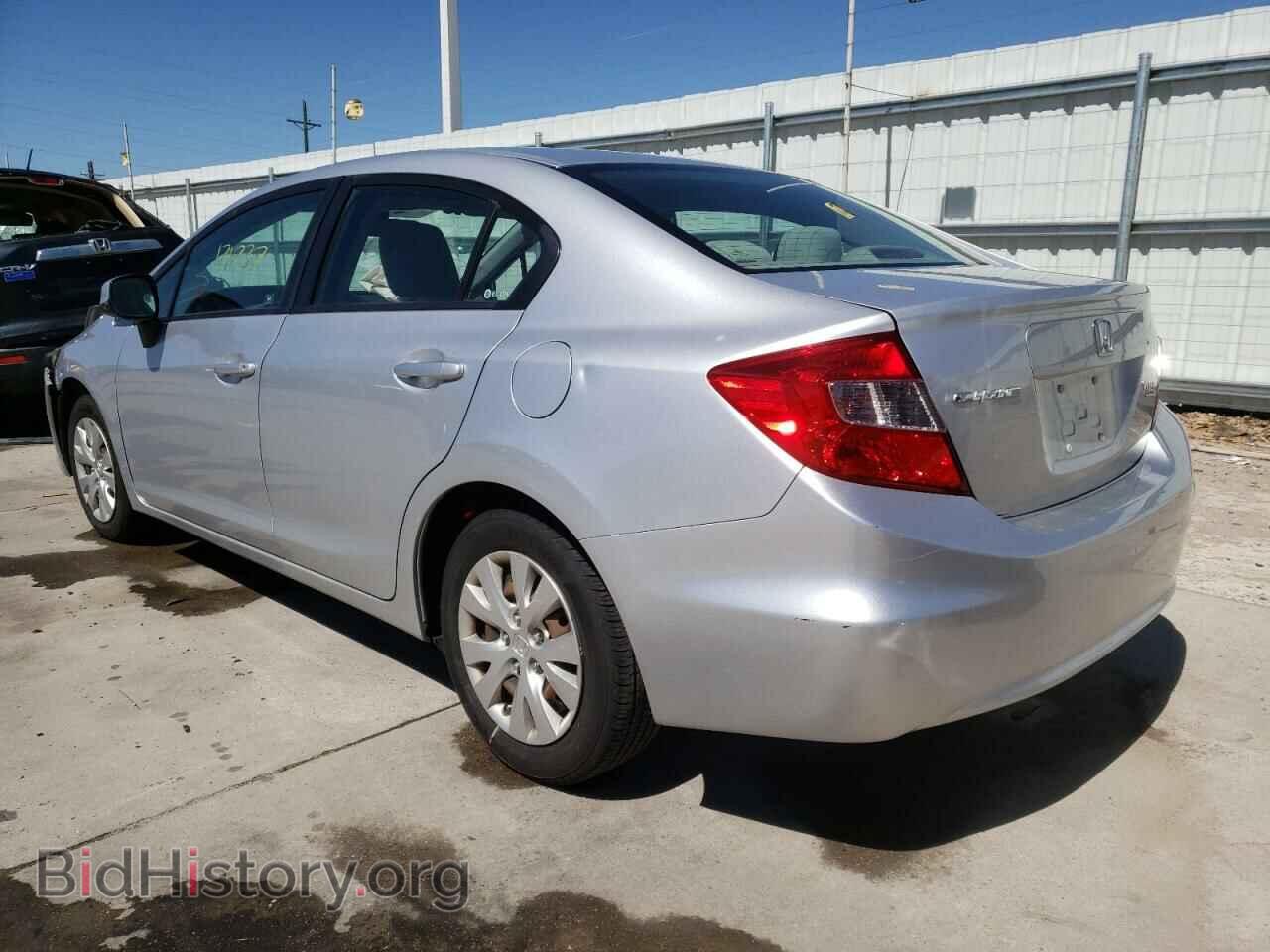 2012 HONDA CIVIC - VIN: 2HGFB2F52CH300434 - Фото 3