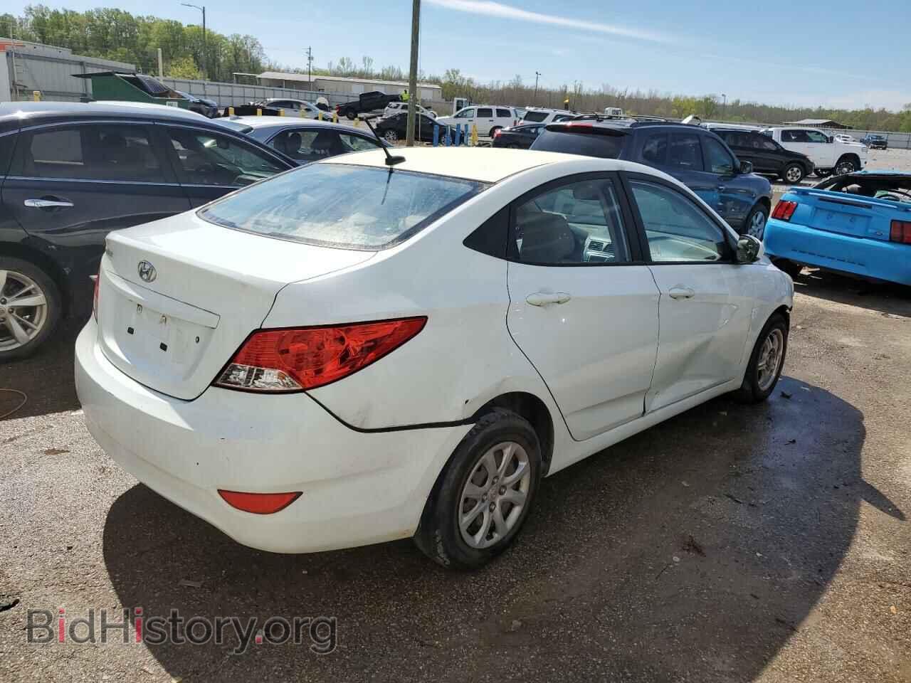 2014 HYUNDAI ACCENT - VIN: KMHCT4AE1EU634497 - Фото 3