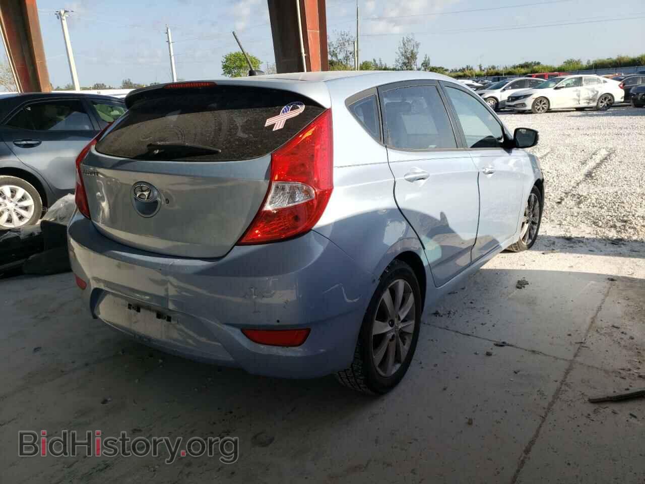 2014 HYUNDAI ACCENT - VIN: KMHCU5AE8EU146036 - Фото 4
