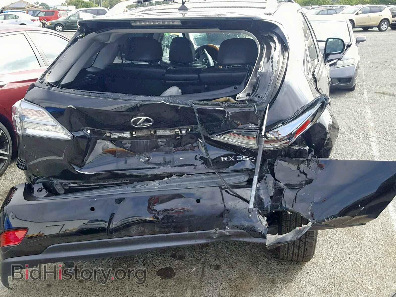 2012 LEXUS RX 350 - VIN: 2T2BK1BA2CC150910 - Фото 9