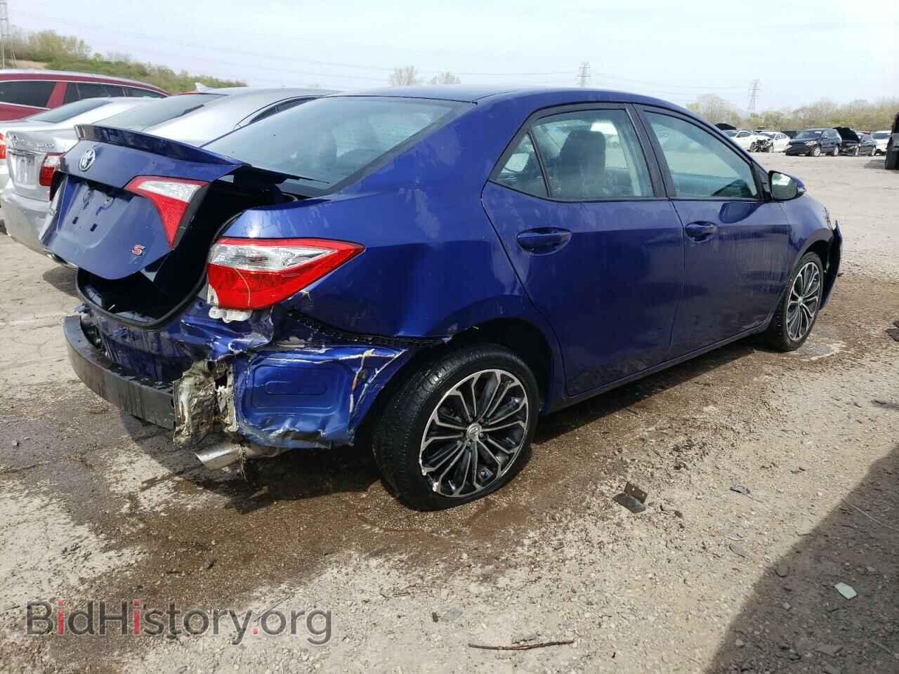 2014 TOYOTA COROLLA - VIN: 2T1BURHE0EC220575 - Фото 3