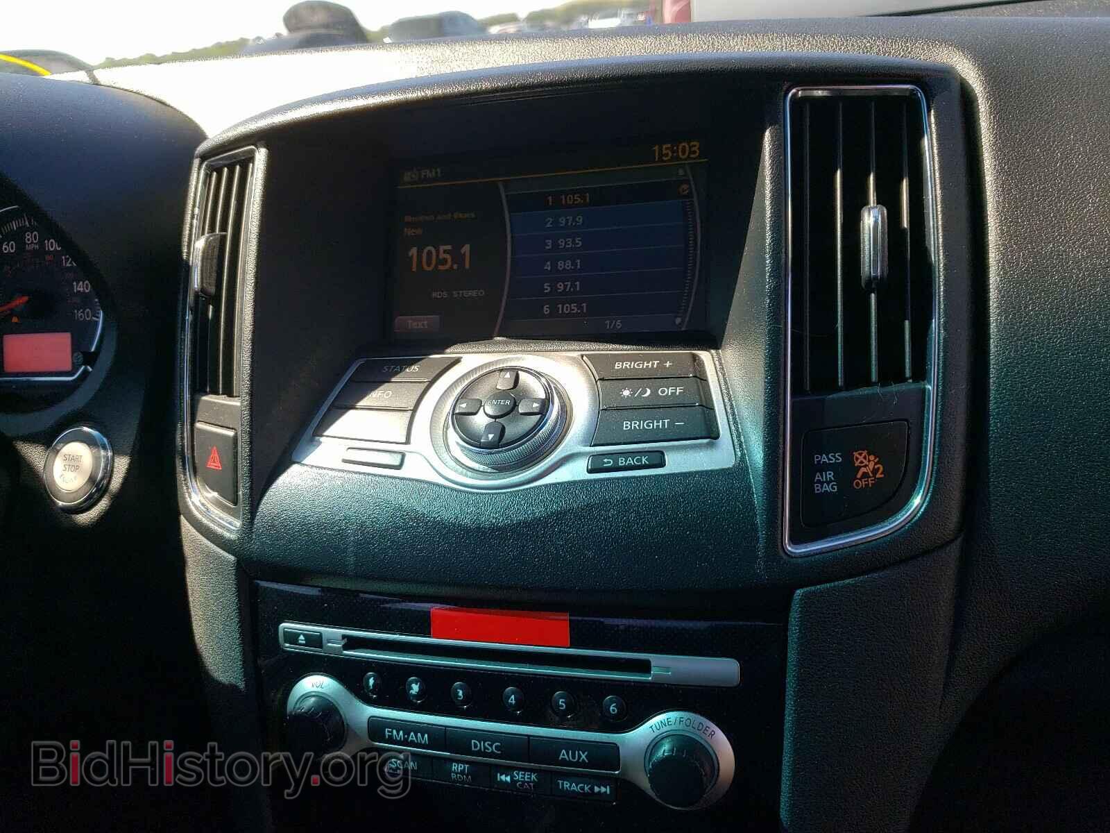 2011 NISSAN MAXIMA - VIN: 1N4AA5AP9BC845754 - Фото 9