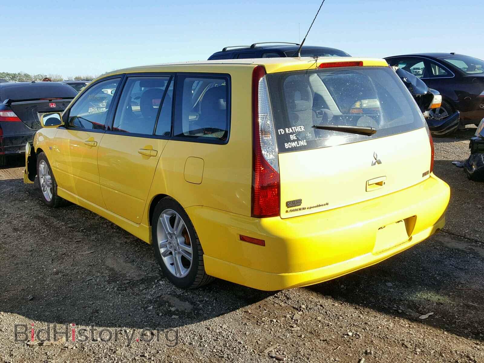2004 MITSUBISHI LANCER - VIN: JA3AD69F44U034913 - Фото 3