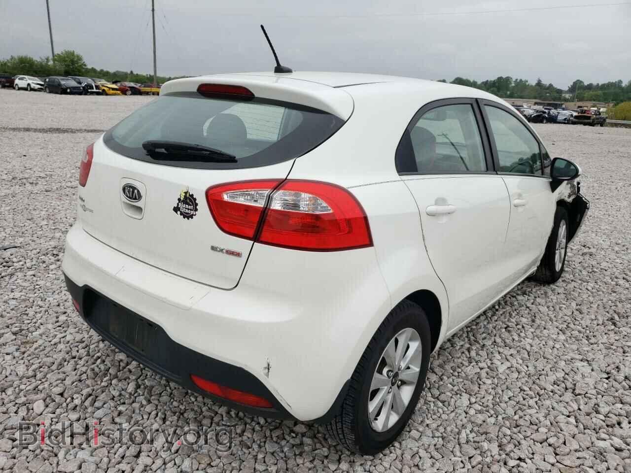 2012 KIA RIO - VIN: KNADN5A35C6081326 - Фото 4