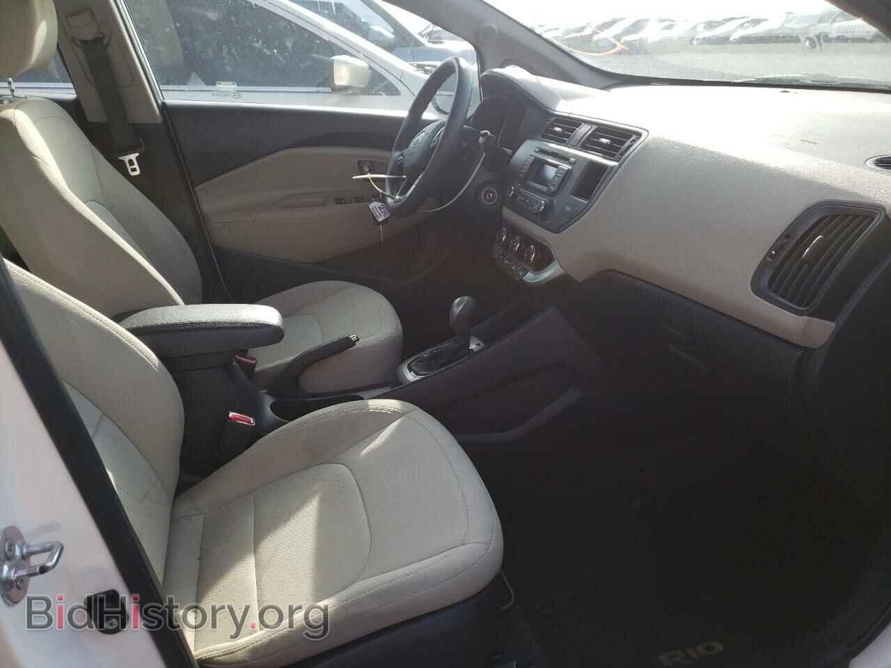 2012 KIA RIO - VIN: KNADN5A35C6081326 - Фото 5