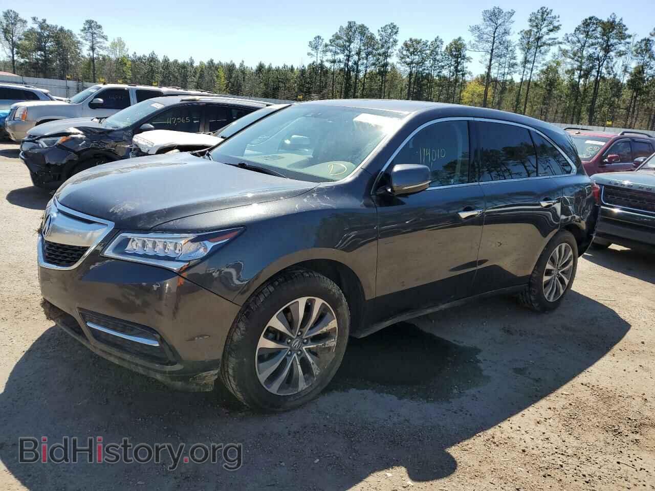 Photo 5FRYD4H45EB012741 - ACURA MDX 2014