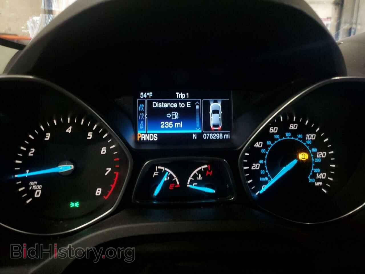 2014 FORD ESCAPE - VIN: 1FMCU0JX3EUC81977 - Фото 9