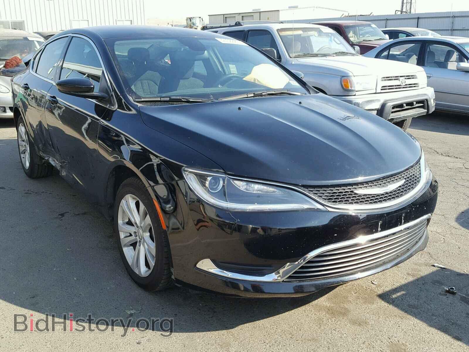 Фотография 1C3CCCABXFN705653 - CHRYSLER 200 2015