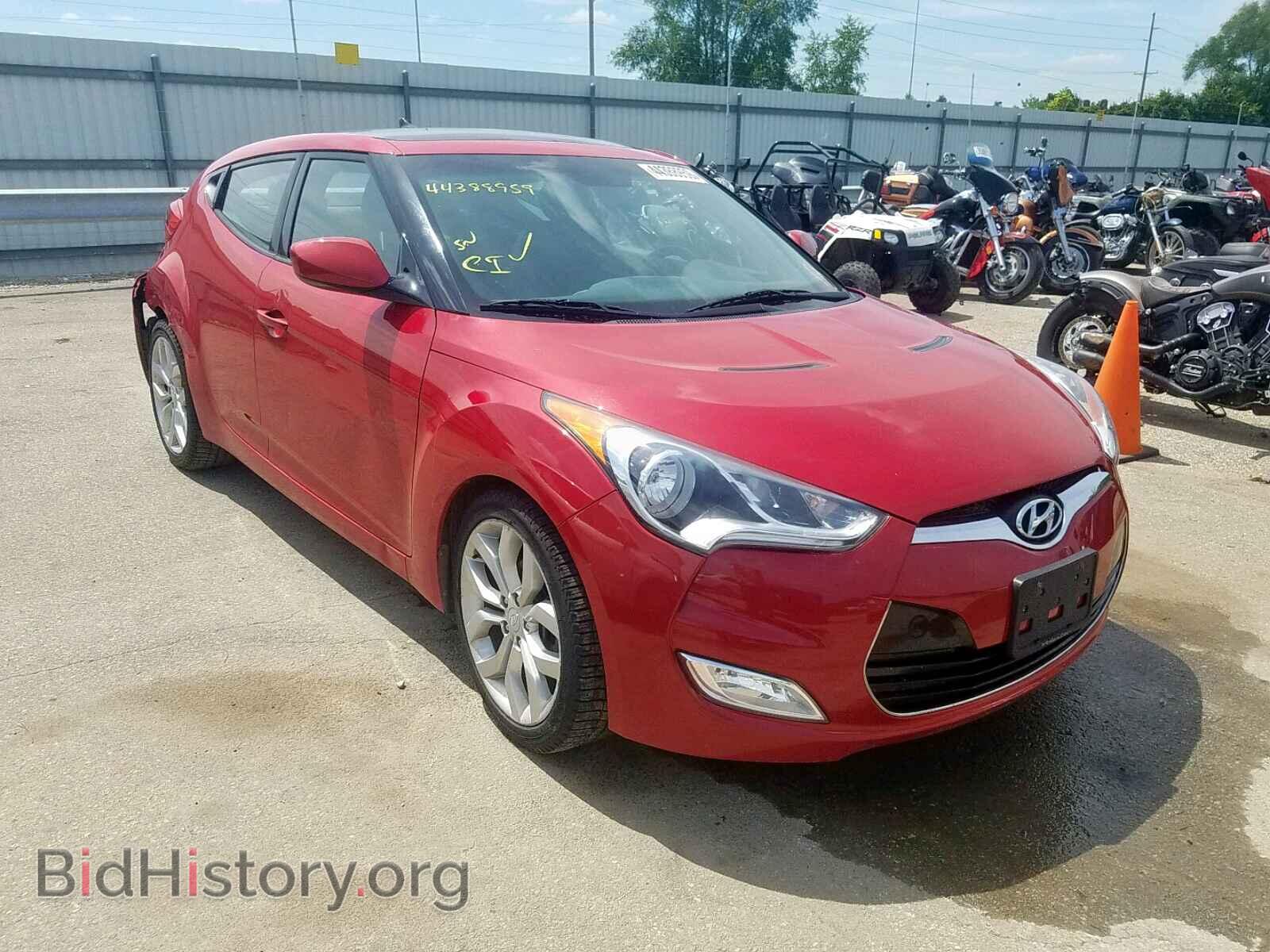 Photo KMHTC6AD9DU155343 - HYUNDAI VELOSTER 2013