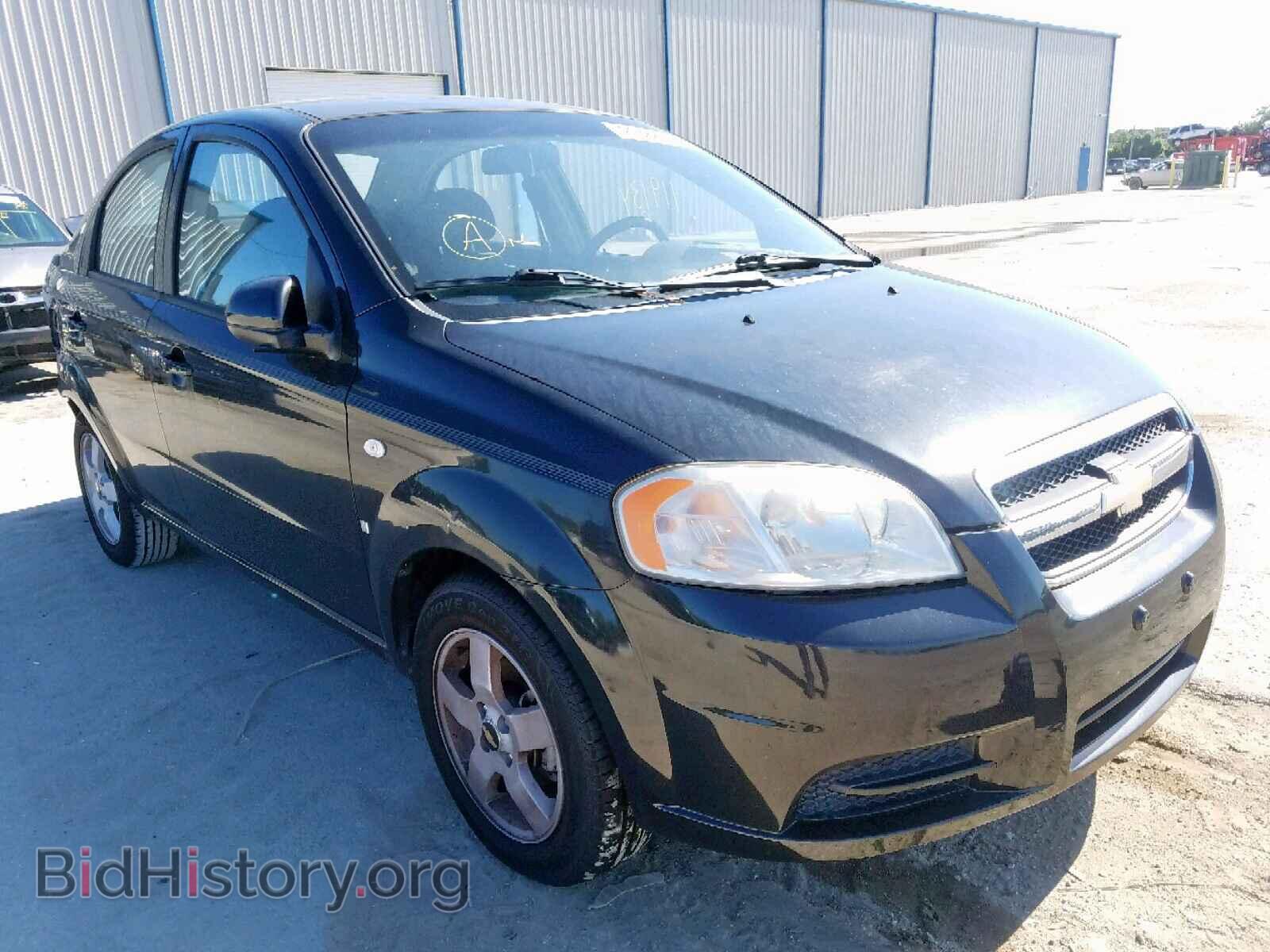 Фотография KL1TD56628B241799 - CHEVROLET AVEO 2008