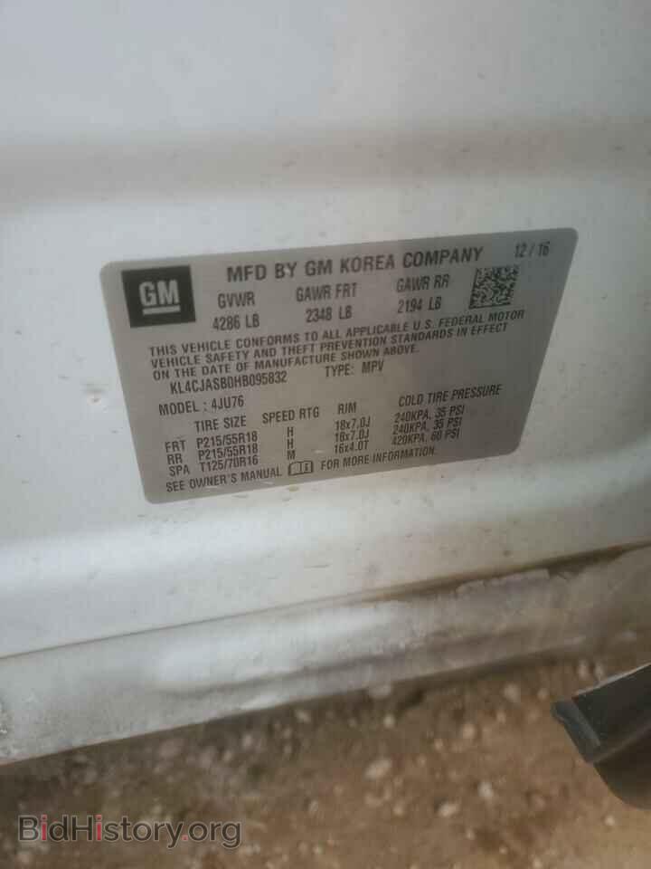 2017 BUICK ENCORE - VIN: KL4CJASB0HB095832 - Photo 14