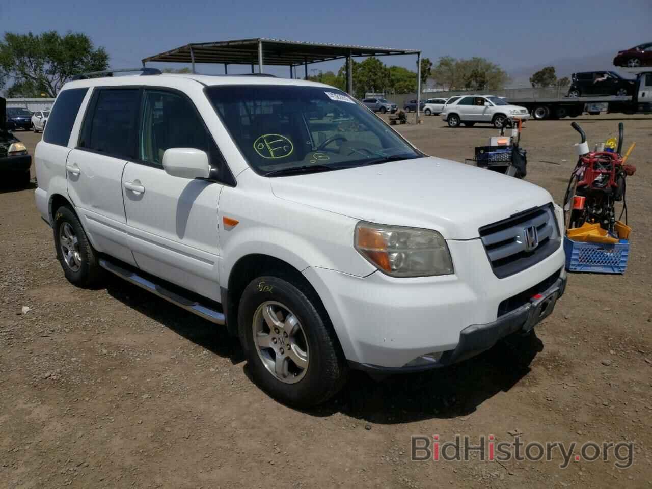 Photo 5FNYF286X7B021455 - HONDA PILOT 2007