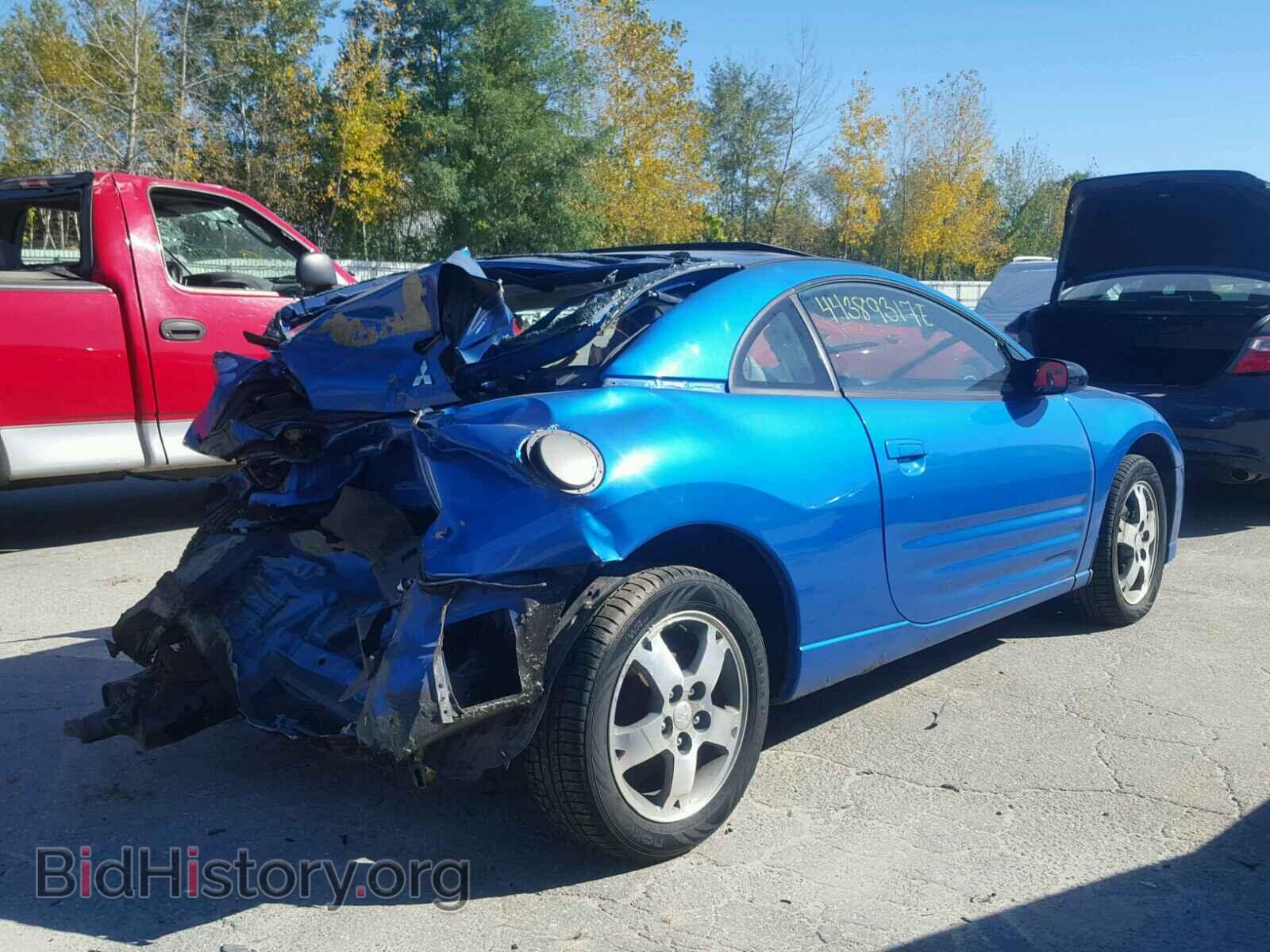2003 MITSUBISHI ECLIPSE - VIN: 4A3AC44G33E005823 - Фото 4