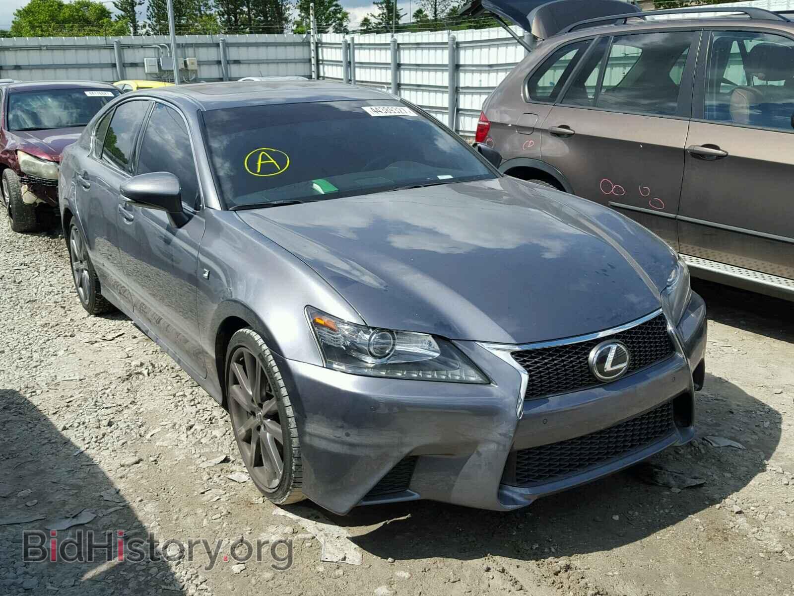 Фотография JTHBE1BLXFA016201 - LEXUS GS350 2015