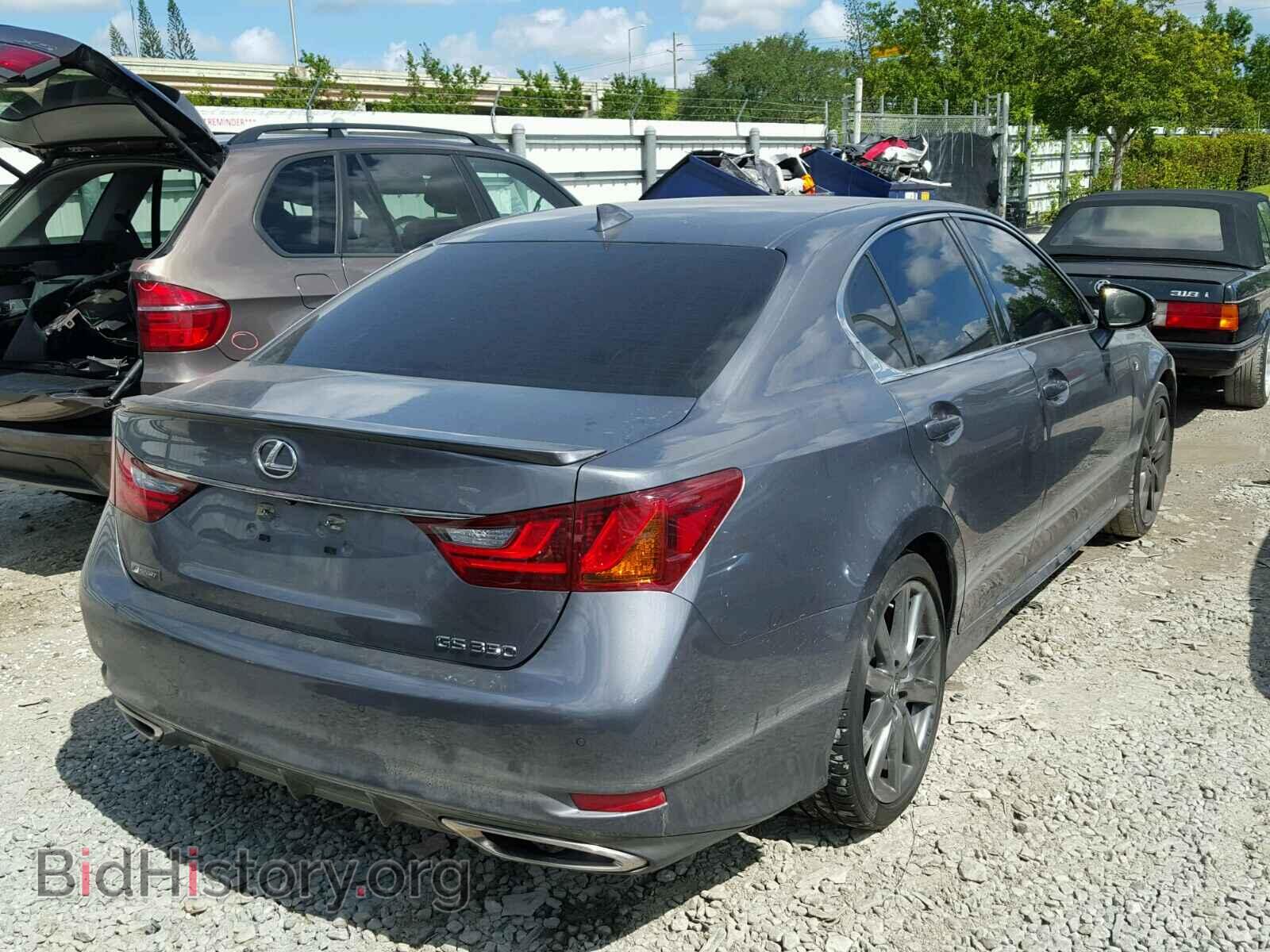 2015 LEXUS GS350 - VIN: JTHBE1BLXFA016201 - Фото 4