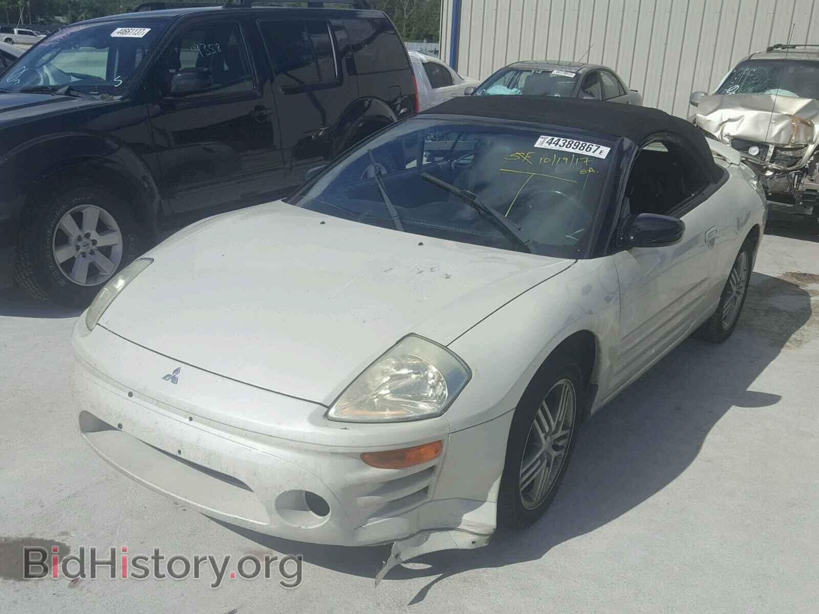 2004 MITSUBISHI ECLIPSE - VIN: 4A3AE45G14E058692 - Фото 2