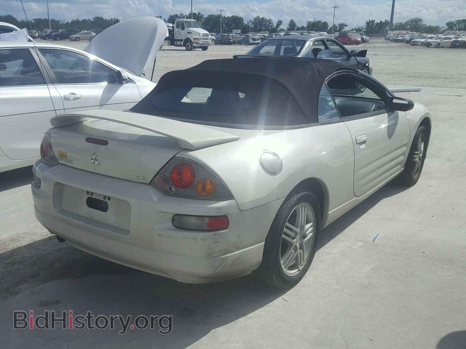 2004 MITSUBISHI ECLIPSE - VIN: 4A3AE45G14E058692 - Фото 4