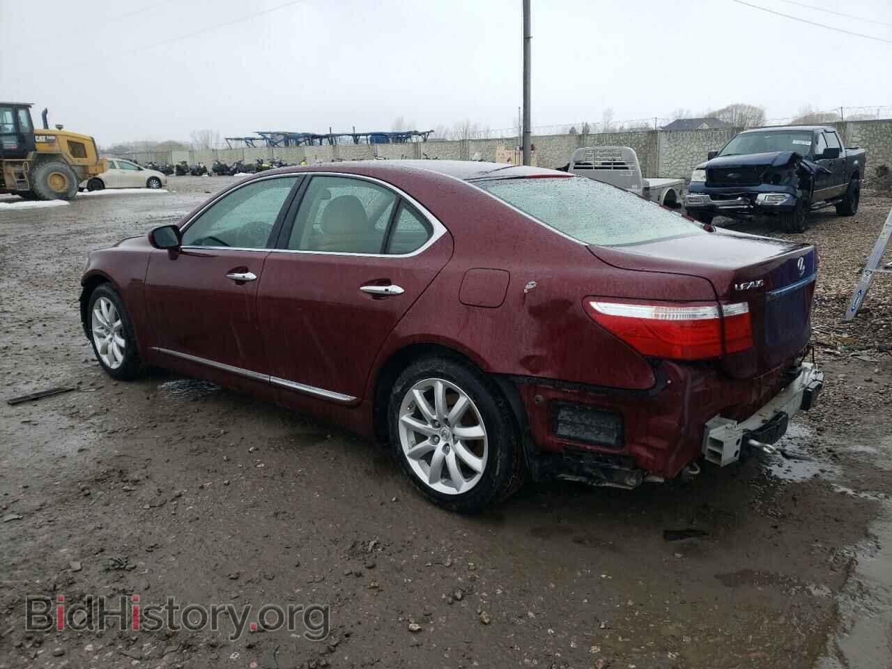 2007 LEXUS LS460 - VIN: JTHBL46F275025044 - Фото 2