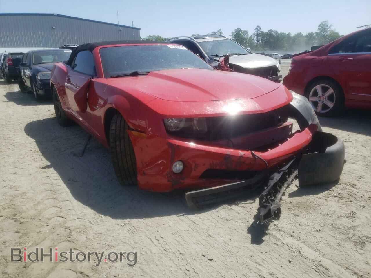 Photo 2G1FB3D3XC9117064 - CHEVROLET CAMARO 2012