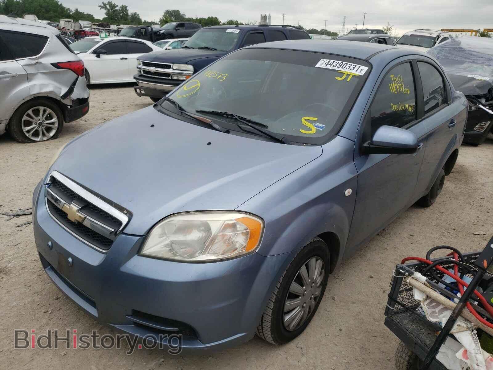 2007 CHEVROLET AVEO - VIN: KL1TD56637B132573 - Фото 2