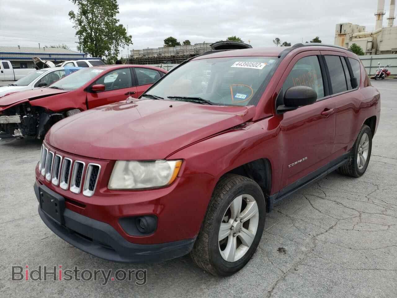 2016 JEEP COMPASS - VIN: 1C4NJDBB0GD691431 - Фото 2