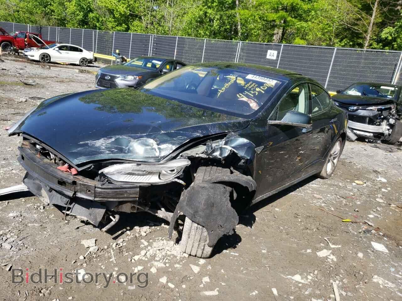 2014 TESLA MODEL S - VIN: 5YJSA1H10EFP38057 - Фото 2
