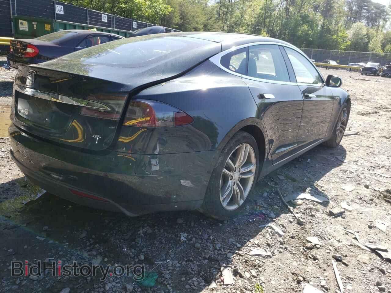 2014 TESLA MODEL S - VIN: 5YJSA1H10EFP38057 - Фото 4