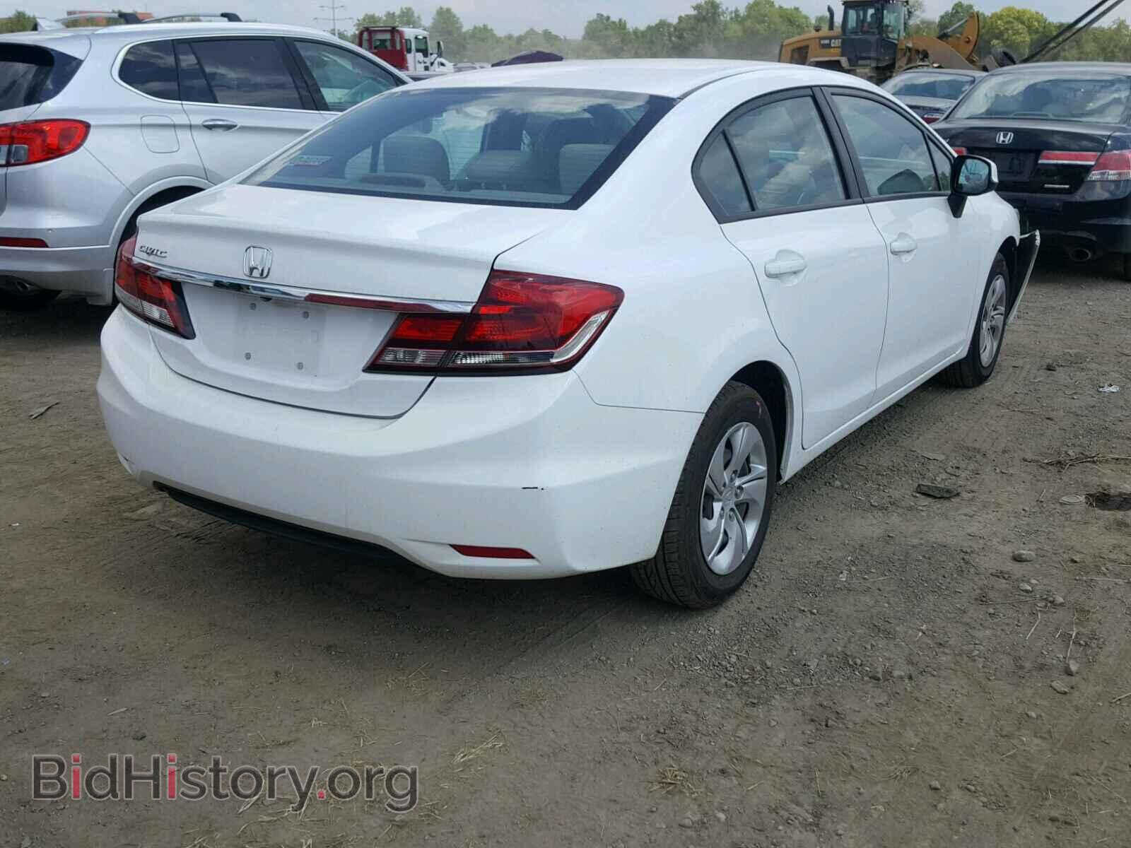 2013 HONDA CIVIC LX - VIN: 19XFB2F55DE010295 - Фото 4