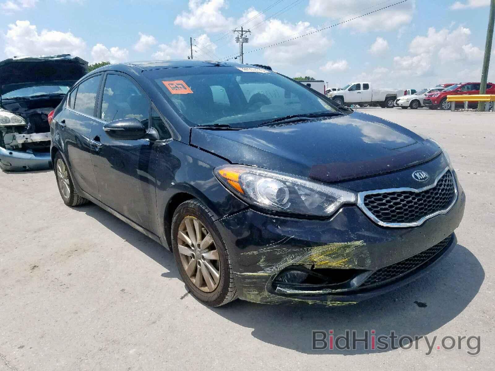 Photo KNAFX4A82E5162074 - KIA FORTE EX 2014