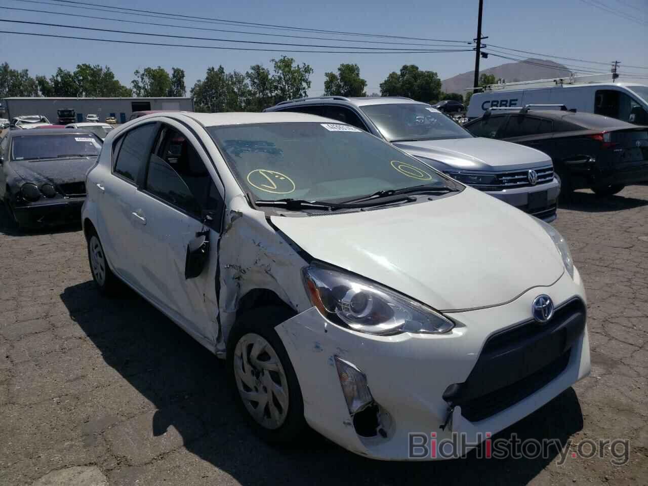 Photo JTDKDTB35G1124209 - TOYOTA PRIUS 2016