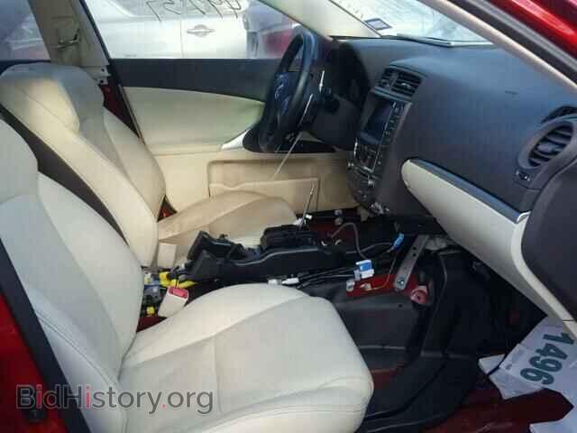 2012 LEXUS IS 350 - VIN: JTHBE5C20C5030948 - Photo 5