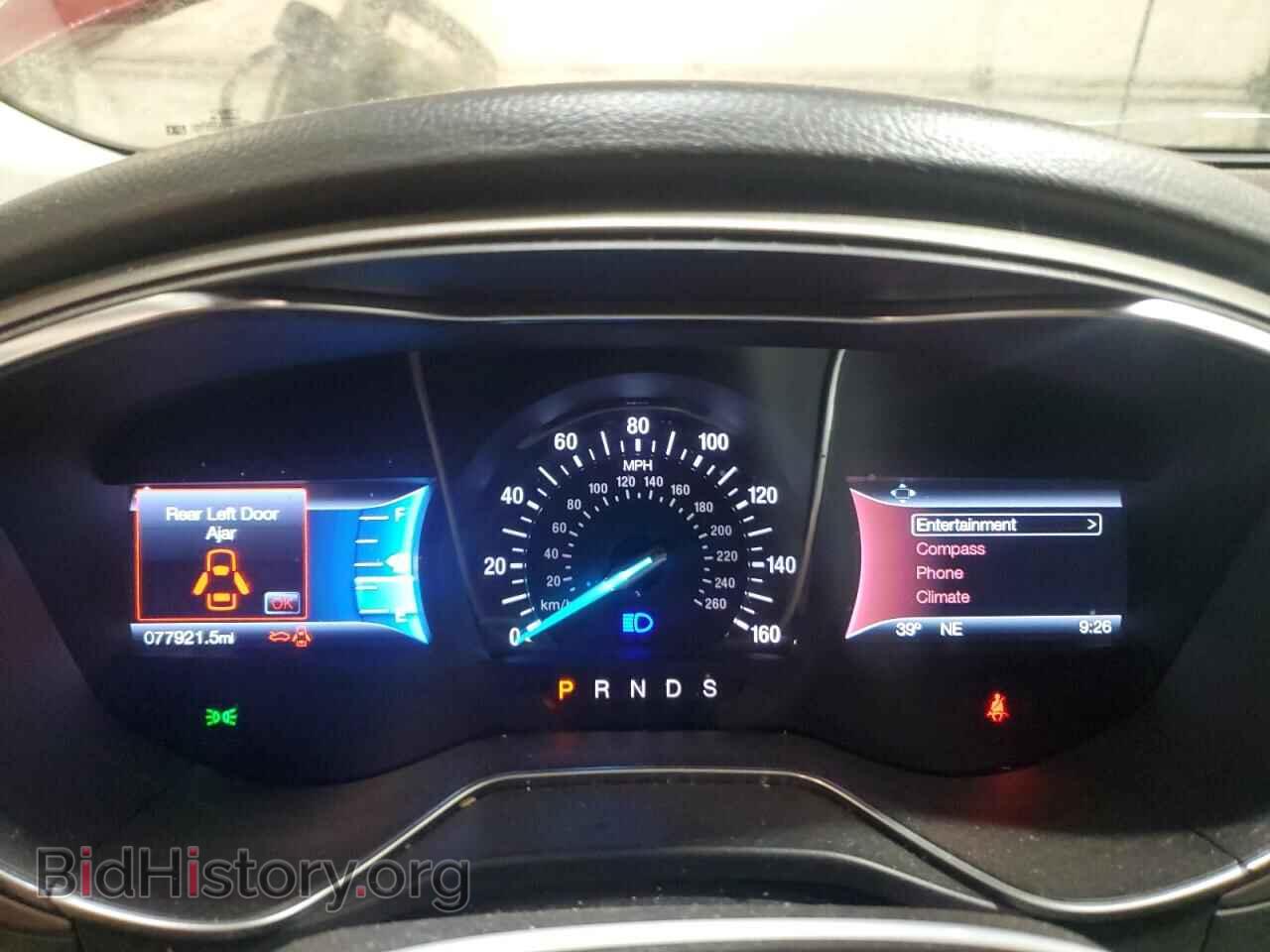 2016 FORD FUSION - VIN: 3FA6P0T90GR379582 - Фото 9