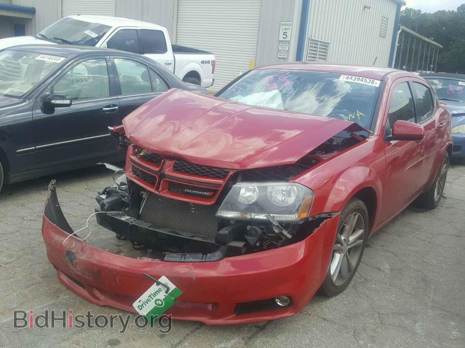 2013 DODGE AVENGER - VIN: 1C3CDZCB9DN554718 - Photo 2