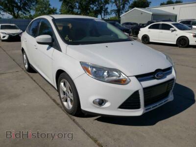 2012 Ford FOCUS Focus SE, white — VIN 1FAHP3F22CL435913, Copart