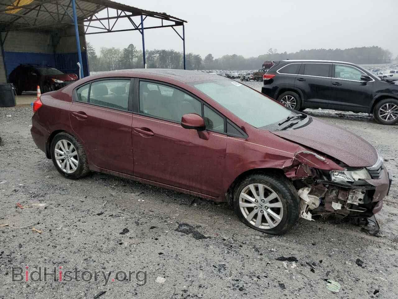 2012 HONDA CIVIC - VIN: 19XFB2F87CE390670 - Фото 4
