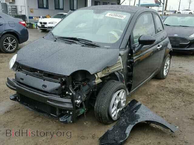 2012 FIAT 500 - VIN: 3C3CFFAR7CT386407 - Фото 2