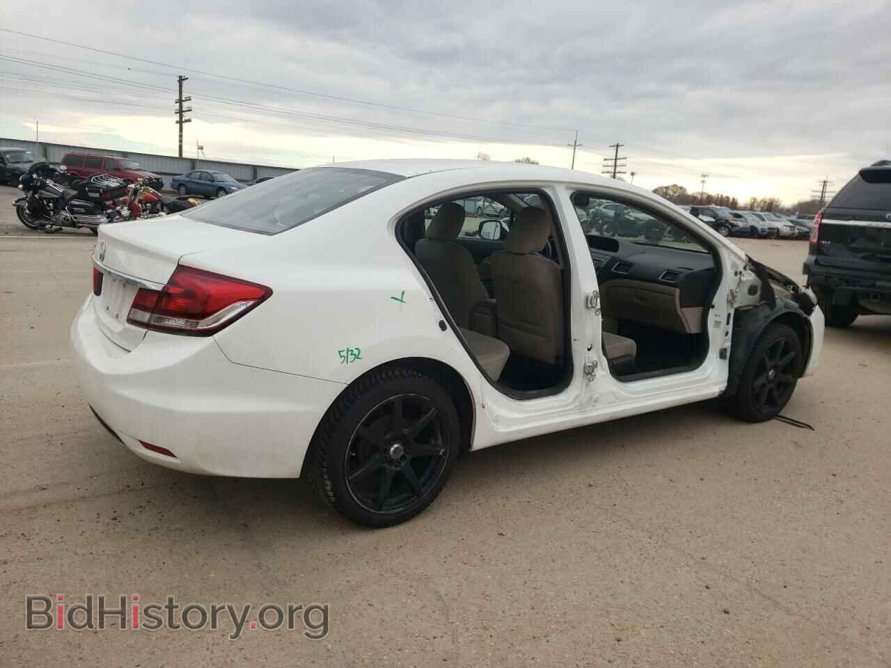2013 HONDA CIVIC - VIN: 2HGFB2F57DH601251 - Фото 3