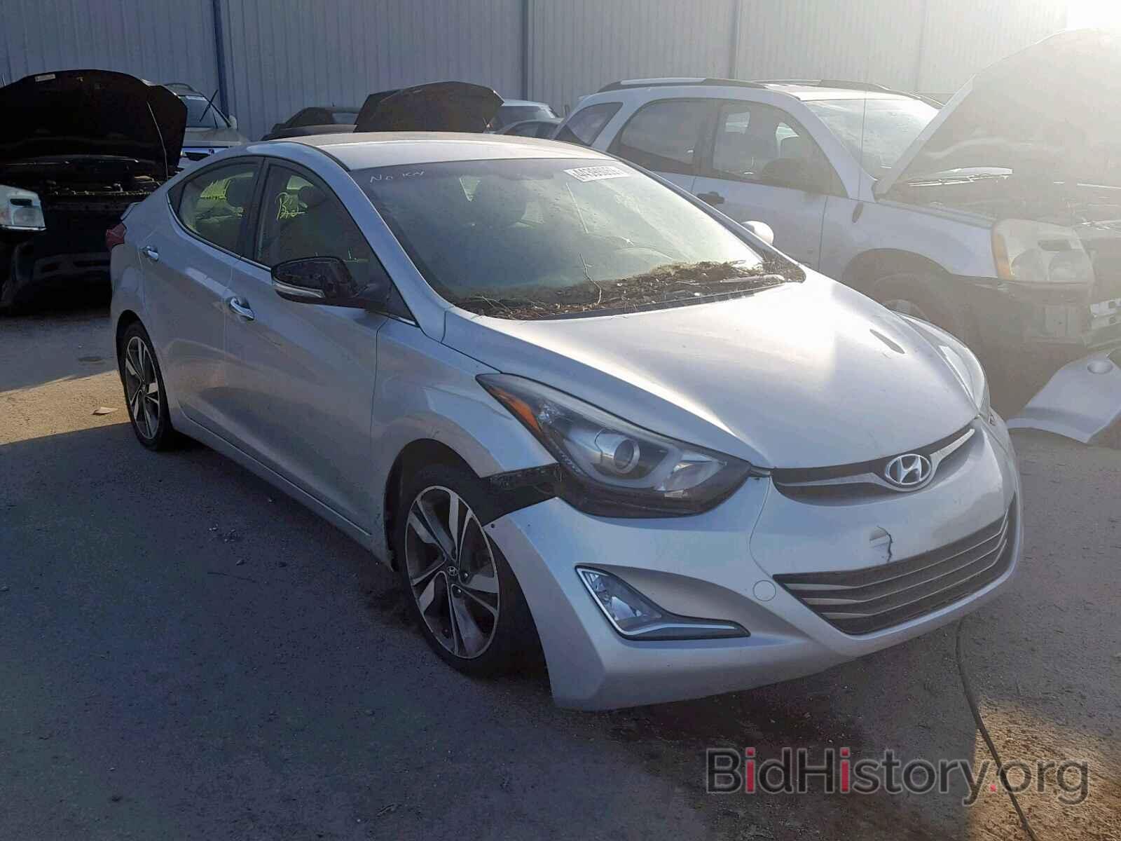 Photo KMHDH4AE8GU598249 - HYUNDAI ELANTRA 2016