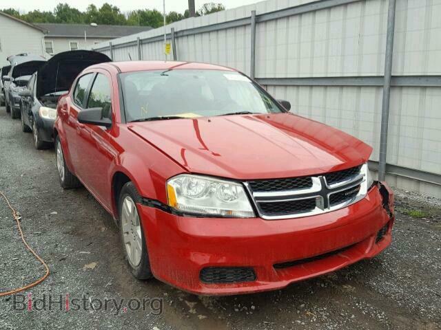 Photo 1C3CDZAB8DN752158 - DODGE AVENGER 2013